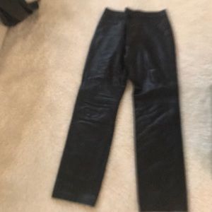 Nwot 100% Leather Pant
